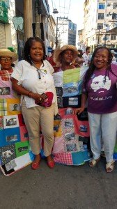 FENATRAD presente nas atividades de Março- Mulheres vão às ruas em Salvador contra o retrocesso e o feminicídio