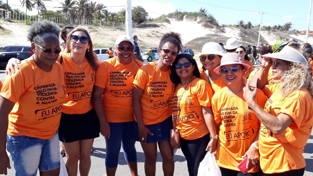 Sindoméstico/Ma participa de Caminhada pelo Fim da Violência Contra as Mulheres
