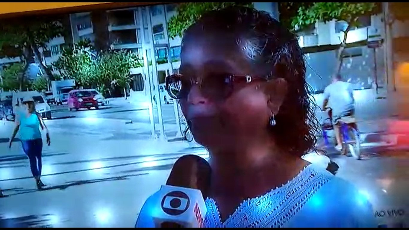 Luiza Batista concede entrevista à TV Globo Nordeste- O tema foi o fim da dedução do INSS no Imposto de Renda do Empregador de Trabalhadoras Domésticas