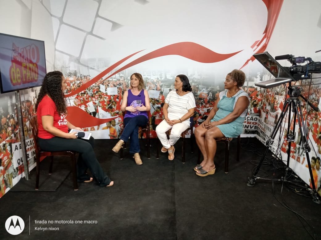 Sindoméstico/SE participa do Programa de  TV “O Fato de Fato”
