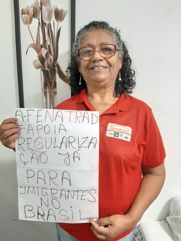 Fenatrad apoia a campanha pela regularização migratória no Brasil