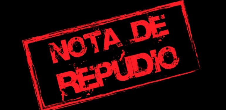 Nota de repúdio