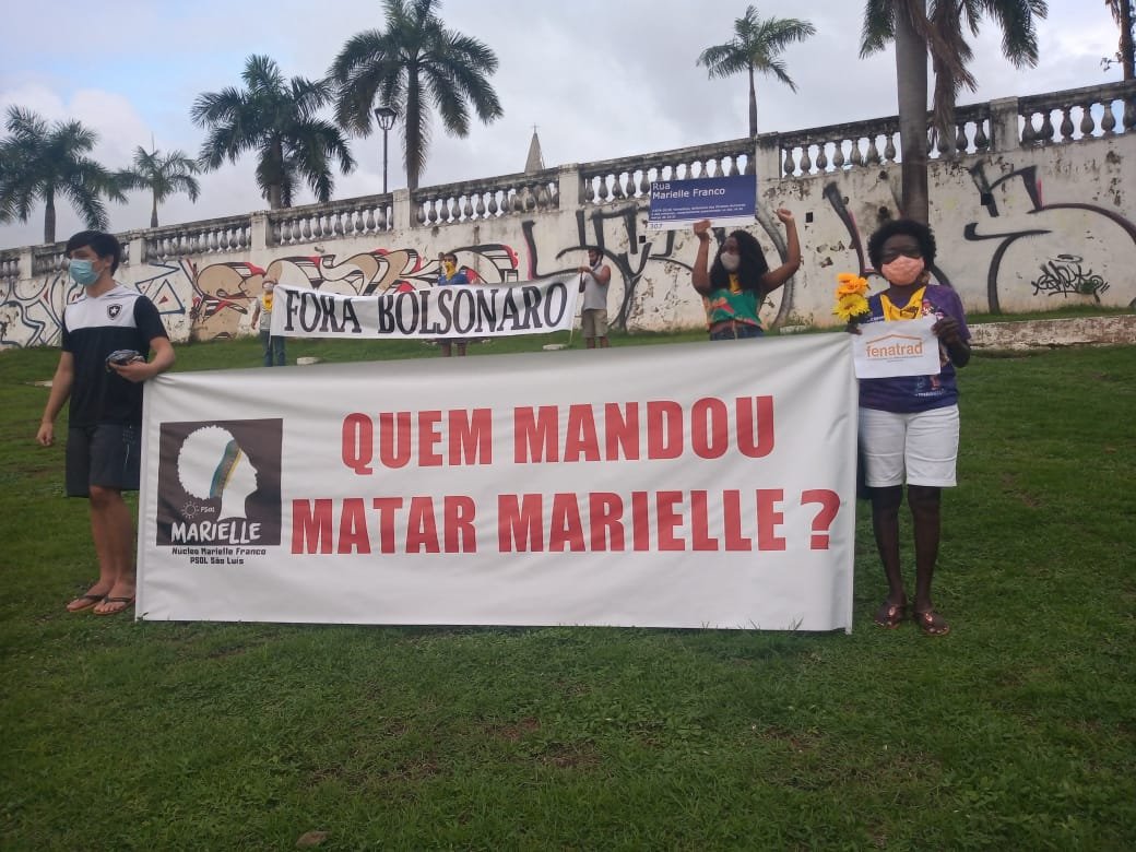 FENATRAD participa de ato pelos três anos de morte da vereadora Marielle Franco