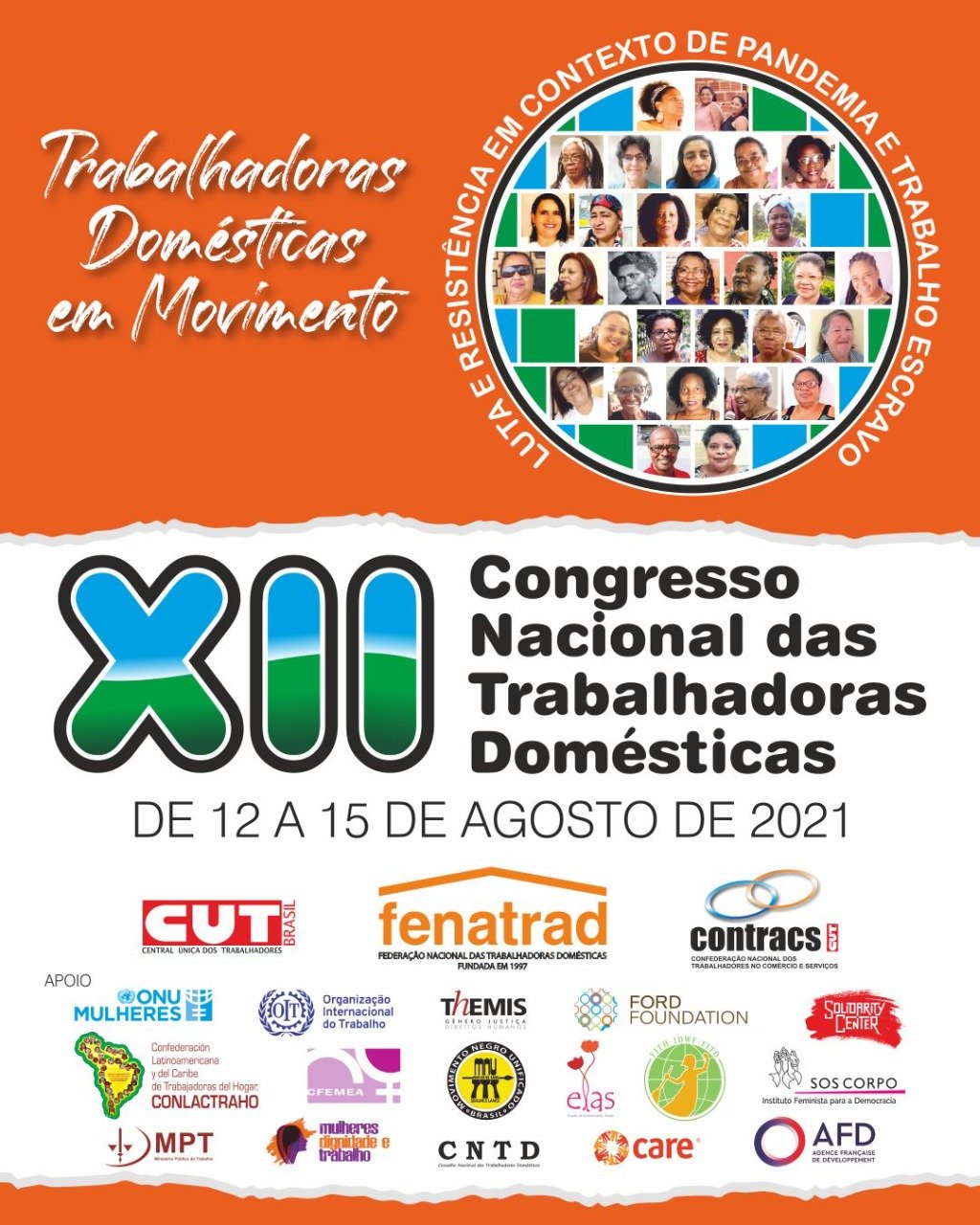 FENATRAD realiza XII Congresso Nacional das Trabalhadoras Domésticas em agosto