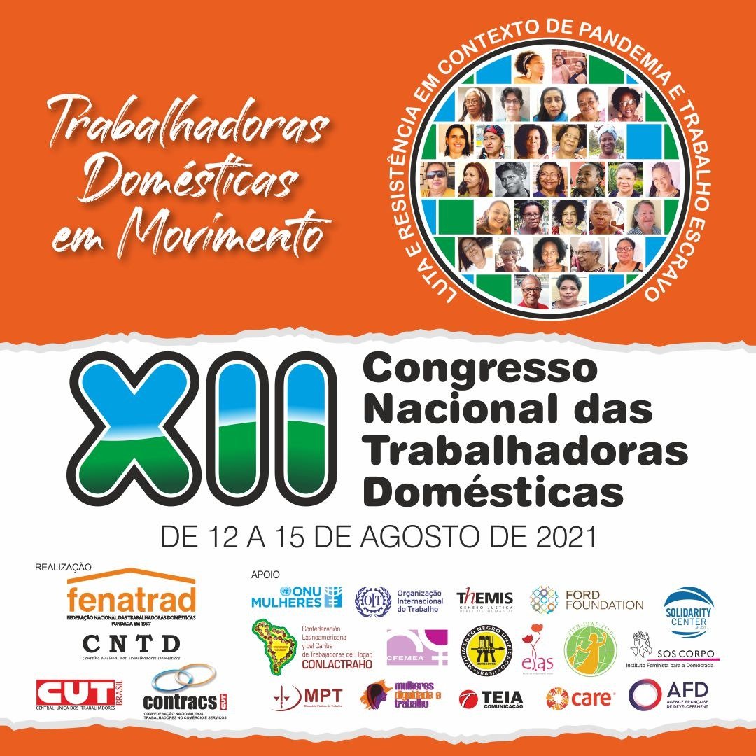 FENATRAD divulga programação do XII Congresso Nacional das Trabalhadoras Domésticas