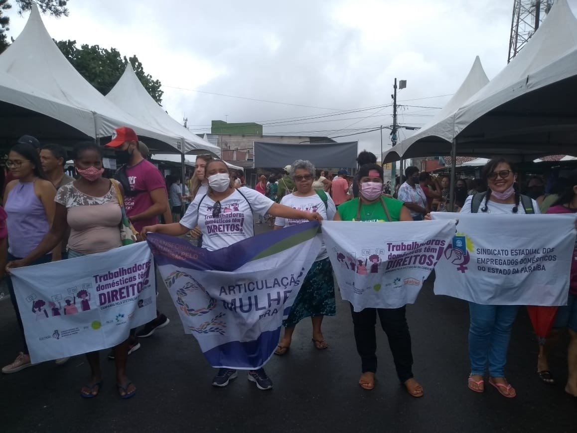 Diretoras da FENATRAD participam da “13ª Marcha pela vida das mulheres e pela agroecologia”