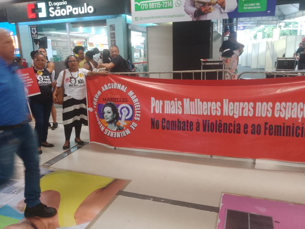 Milca Martins participa de ato pelos 5 anos do assassinato de Marielle Franco e Anderson Gomes