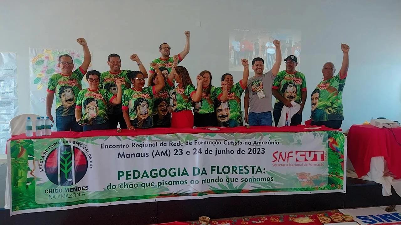 SINDOMÉSTICA/AP participa de Encontro Regional da Rede de Formação Cutista na Amazônia
