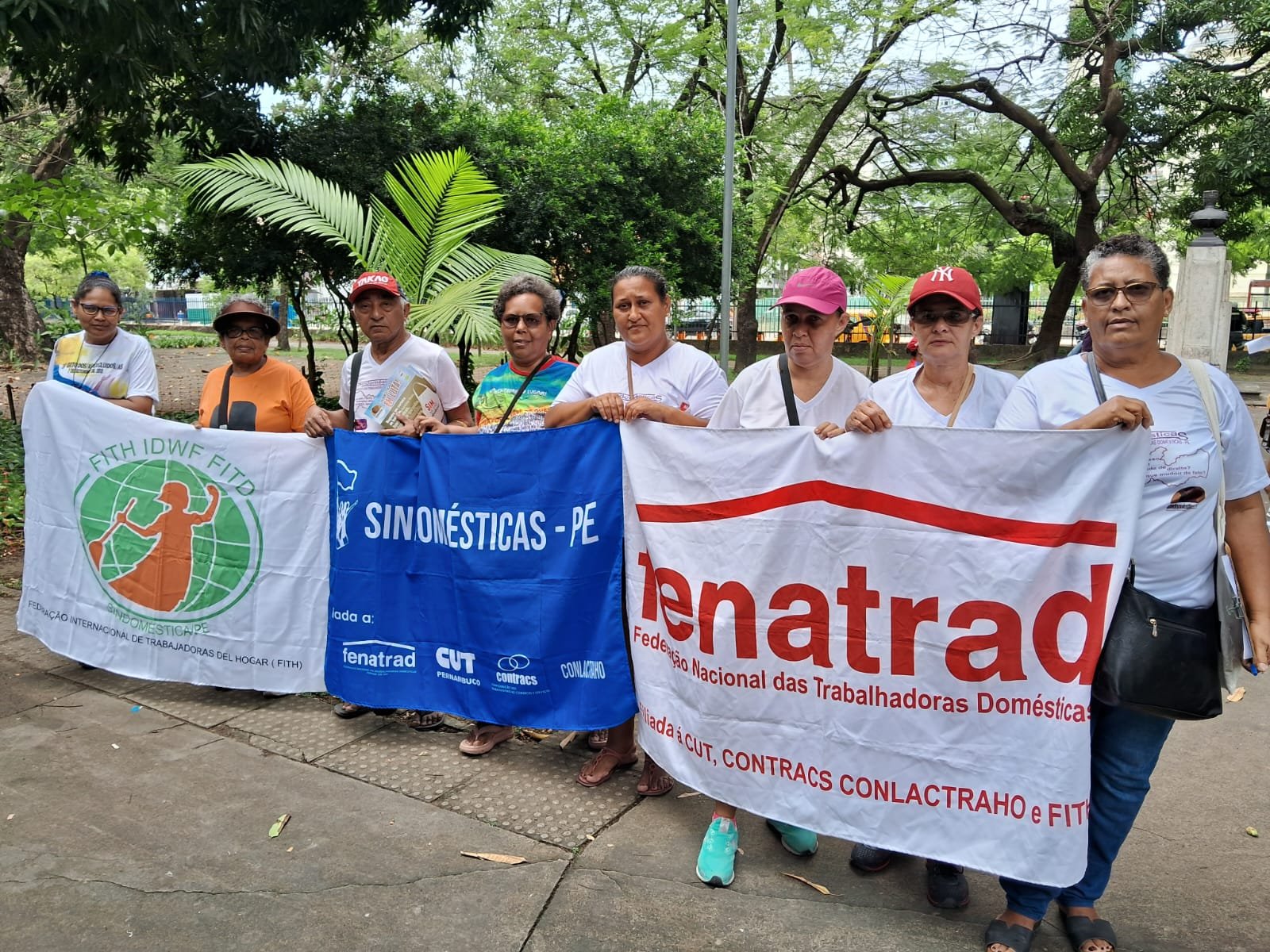 Sindicatos filiados à FENATRAD participam do Grito dos Excluídos
