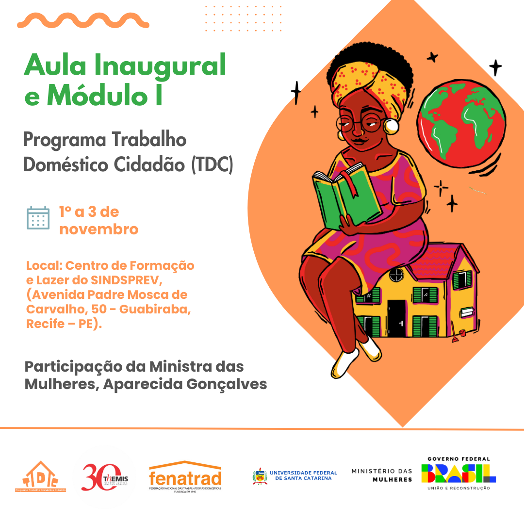 Aula inaugural do TDC em Recife marca nova fase de capacitação e fortalecimento das trabalhadoras domésticas no Brasil