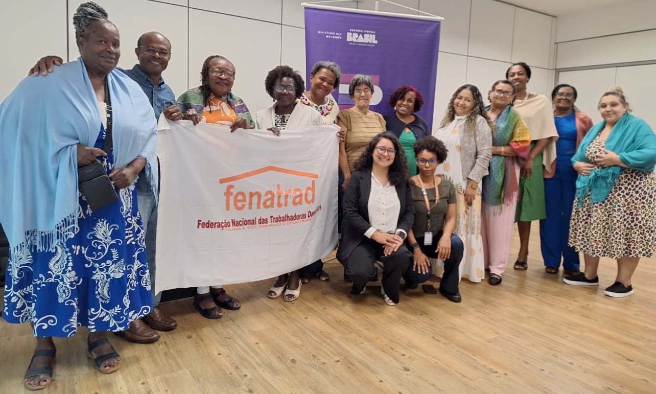 FENATRAD participa de Fórum no Ministério das Mulheres para fortalecer luta das trabalhadoras domésticas