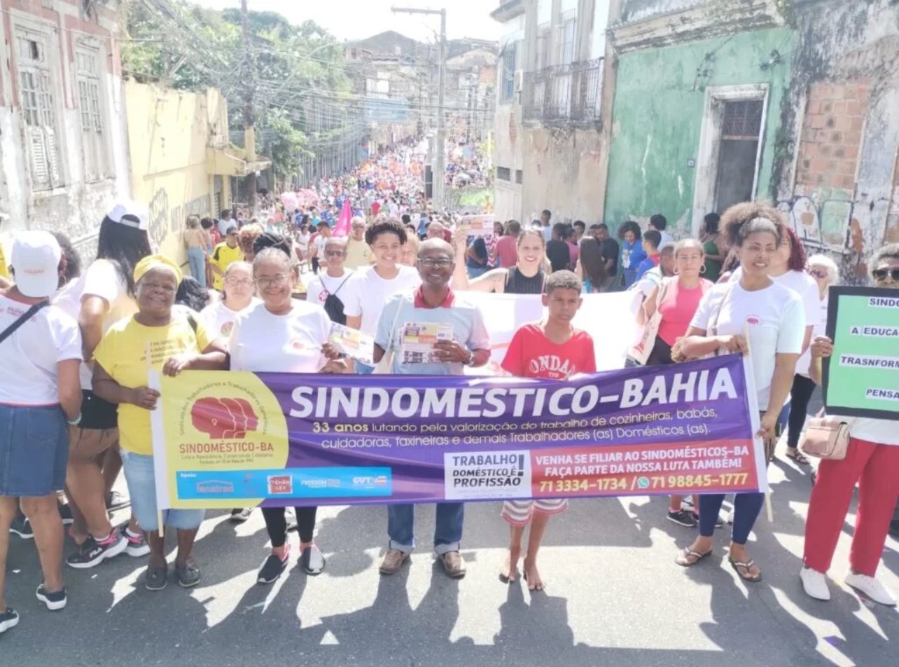 SINDOMÉSTICO/BA completa 35 anos de luta pelas trabalhadoras e trabalhadores domésticos