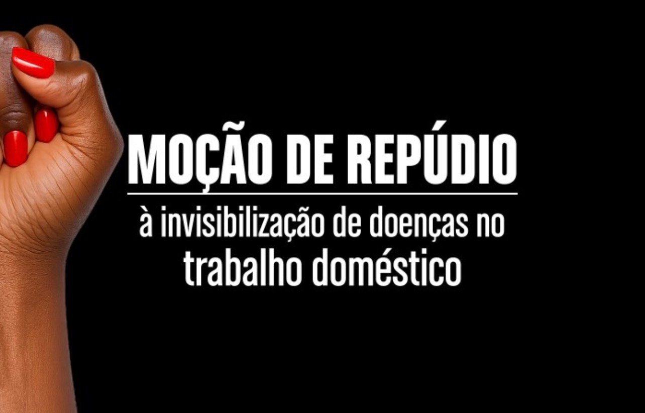 Dirigentes apresentam moção de repúdio à invisibilização de doenças no trabalho doméstico durante Encontro Regional Sudeste da Contracs