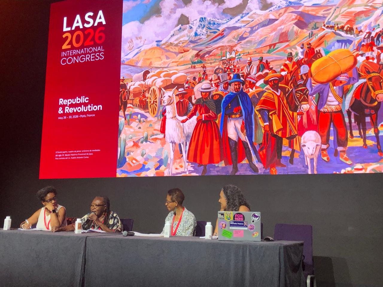 Creuza Oliveira participa de congresso da Associação Latino-Americana de Estudos (LASA), em Paris